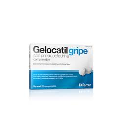 GELOCATIL GRIPE CON PSEUDOEFEDRINA COMPRIMIDOS