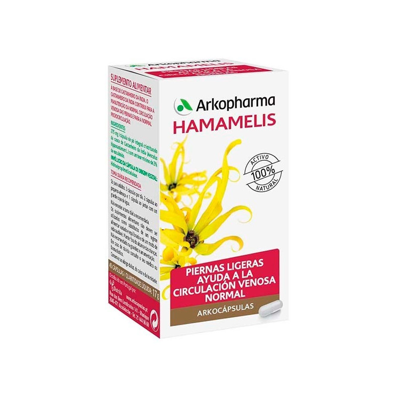ARKOCAPSULAS HAMAMELIS 45 CAPSULAS 