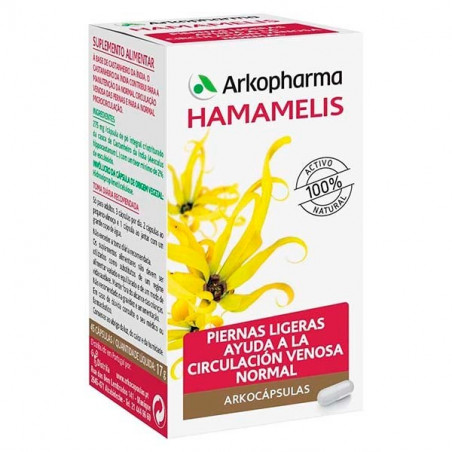 ARKOCAPSULAS HAMAMELIS 45 CAPSULAS ARKOCAPSULAS HAMAMELIS 45 CAPSULAS