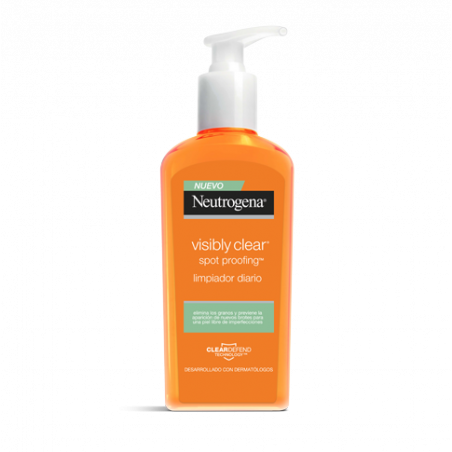 NEUTROGENA VISIBLY CLEAR SPOT PROOFING LIMPIADOR DIARIO 200 ML