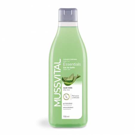 MUSSVITAL GEL DE BAÑO VITAMINA (E) ALOE VERA MUSSVITINE 750 ML MUSSVITAL GEL DE BAÑO VITAMINA (E) ALOE VERA MUSSVITINE 750 ML