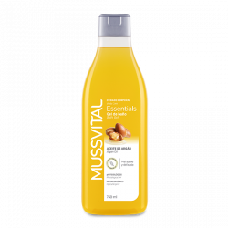 MUSSVITAL ESSENCIALS GEL DE BAÑO ACEITE DE ARGAN 750 ML