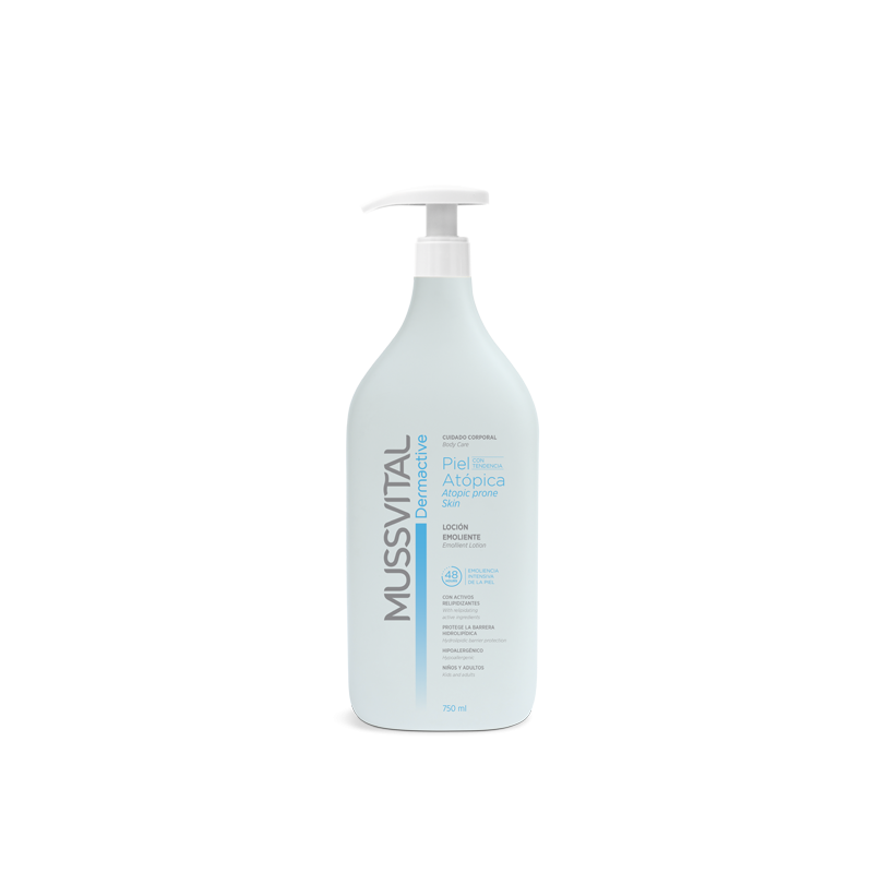 MUSSVITAL DERMACTIVE PIEL ATOPICA LOCION EMOLIENTE 750ML