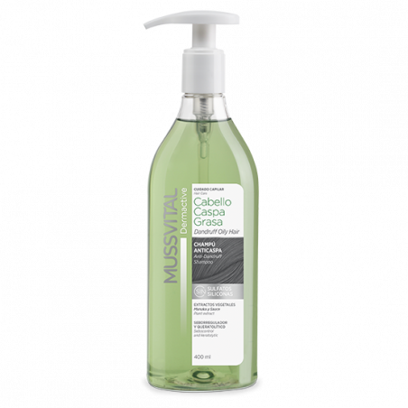 MUSSVITAL DERMACTIVE CHAMPÚ CABELLO CASPA GRASA 400ML MUSSVITAL DERMACTIVE CHAMPÚ CABELLO CASPA GRASA 400ML