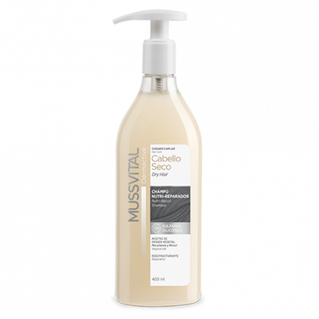 MUSSVITAL DERMACTIVE CHAMPÚ CABELLO SECO 400ML MUSSVITAL DERMACTIVE CHAMPÚ CABELLO SECO 400ML