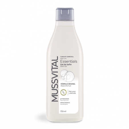 MUSSVITAL ESSENCIALS GEL DE BAÑO ORIGINAL 750 ML