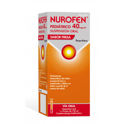 NUROFEN PEDIATRICO 40 MG/ML SUSPENSION ORAL 150 ML FRESA