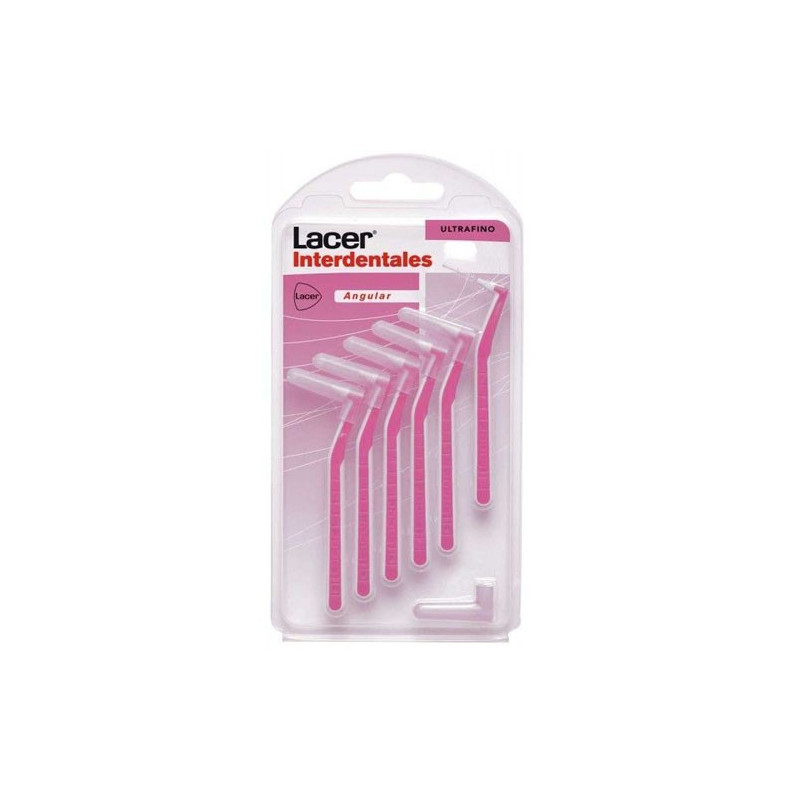 CEPILLO LACER INTERDENTAL ULTRAFINO ANGULAR 6 UNIDADES