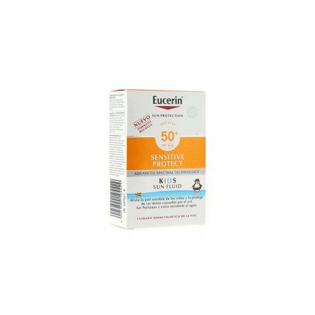 EUCERIN SUN PROTECTION FLUIDO INFANTIL SPF50 TAMAÑO BOLSILLO 50ML EUCERIN SUN PROTECTION FLUIDO INFANTIL SPF50 TAMAÑO BOLSILLO 50ML