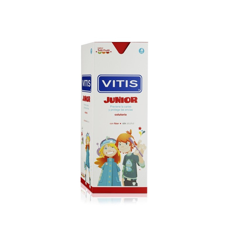 VITIS JUNIOR COLUTORIO SABOR TUTTI FRUTI 500ML