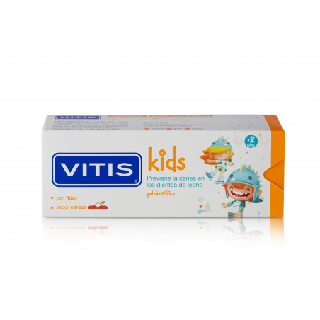 VITIS KIDS GEL DENTIFRICO SABOR CEREZA 50ML