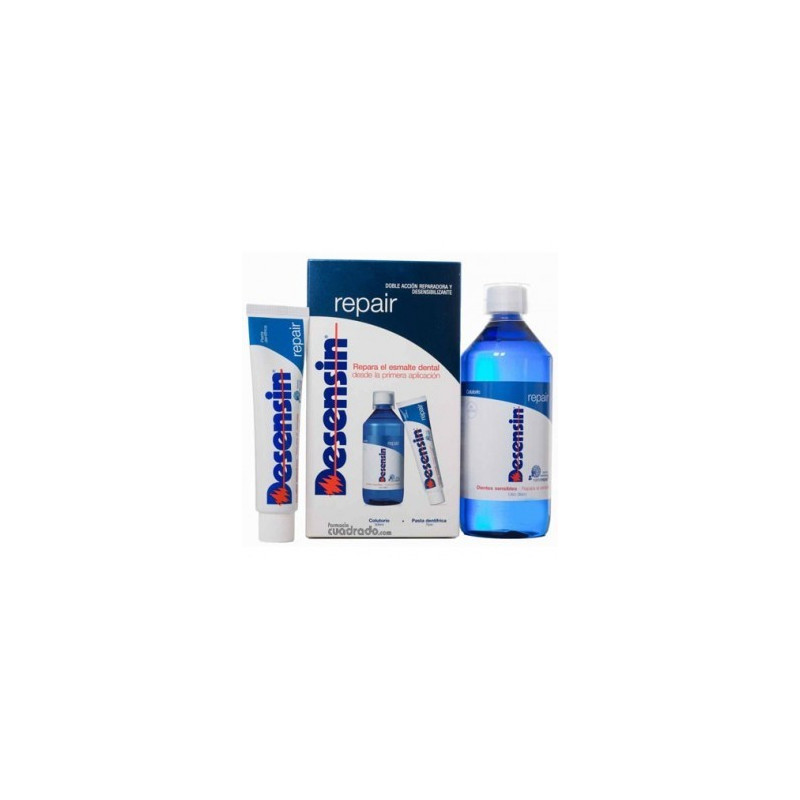 PACK DESENSIN REPAIR COLUTORIO 500ML + PASTA DENTAL 75ML