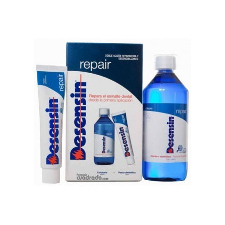 PACK DESENSIN REPAIR COLUTORIO 500ML + PASTA DENTAL 75ML