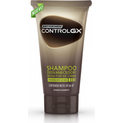 JUST FOR MEN CONTROLGX CHAMPU COLORANTE REDUCTOR CANAS 147ML