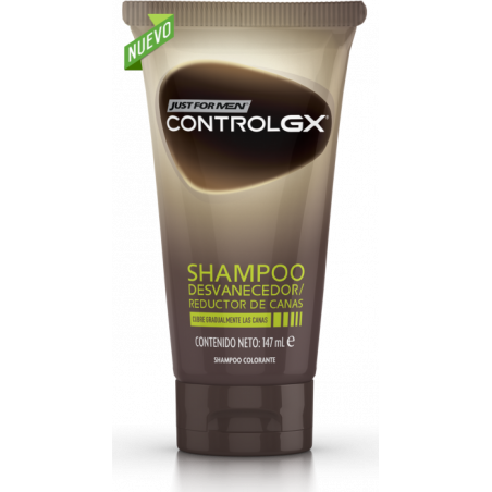 JUST FOR MEN CONTROLGX CHAMPU COLORANTE REDUCTOR CANAS 147ML JUST FOR MEN CONTROLGX CHAMPU COLORANTE REDUCTOR CANAS 147ML