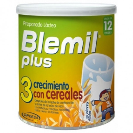 BLEMIL PLUS 3 CRECIMIENTO CON CEREALES 800 G 6 U BLEMIL PLUS 3 CRECIMIENTO CON CEREALES 800 G 6 U