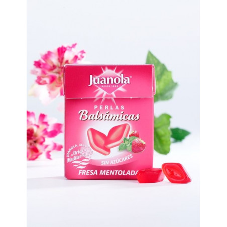 JUANOLA PERLAS FRESA-MENT 25 G 25 G FRESA MENTOLADA