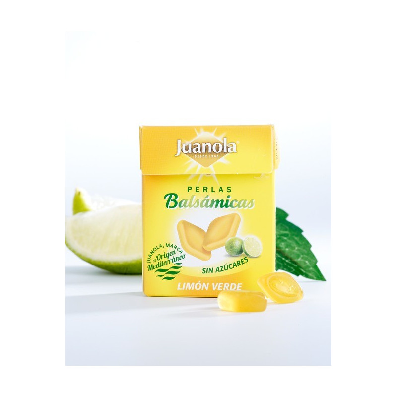 JUANOLA PERLAS BALSÁMICAS LIMON VERDE 25GR