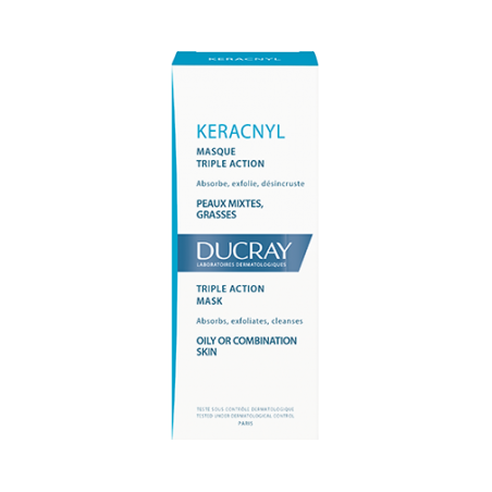 DUCRAY KERACNYL MASCARILLA TRIPLE ACCIÓN PIELES MIXTAS