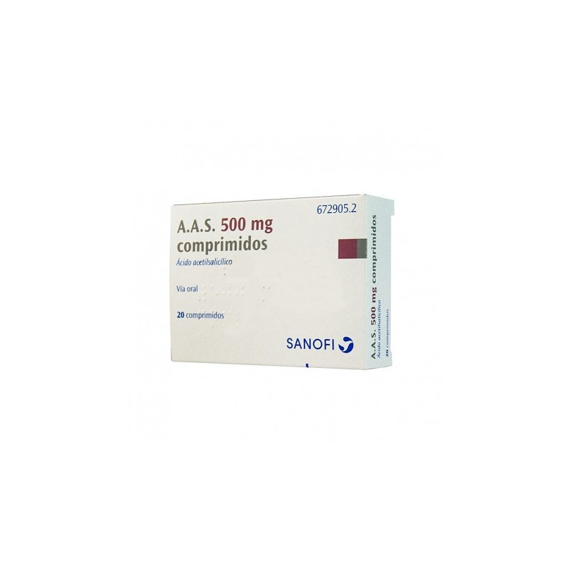 A.A.S. 500 mg COMPRIMIDOS