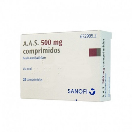 A.A.S. 500 mg COMPRIMIDOS