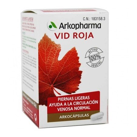ARKOCAPSULAS VID ROJA 270 mg CAPSULAS DURAS ARKOCAPSULAS VID ROJA 270 mg CAPSULAS DURAS
