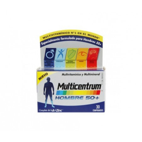 MULTICENTRUM HOMBRE 50+30 COMP MULTICENTRUM HOMBRE 50+30 COMP