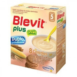 BLEVIT PLUS DUPLO 8 CEREALES Y GALLETAS  DUPLO 600 G