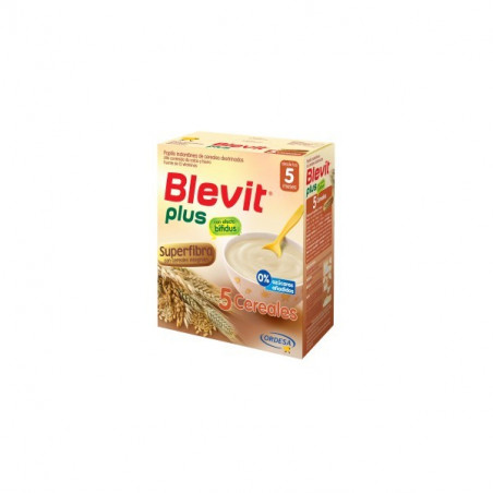 BLEVIT PLUS SUPERFIBRA PAPILLA 5 CEREALES 300 G BLEVIT PLUS SUPERFIBRA PAPILLA 5 CEREALES 300 G