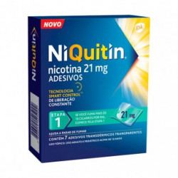 NIQUITIN CLEAR 21 mg/24 HORAS PARCHES TRANSDERMICOS