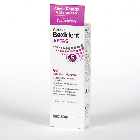 BEXIDENT AFTAS GEL CON ACIDO HIALURONICO 8 ML