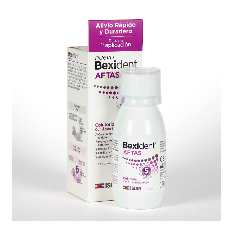 BEXIDENT AFTAS COLUTORIO BUCAL PROTECTOR 120 ML