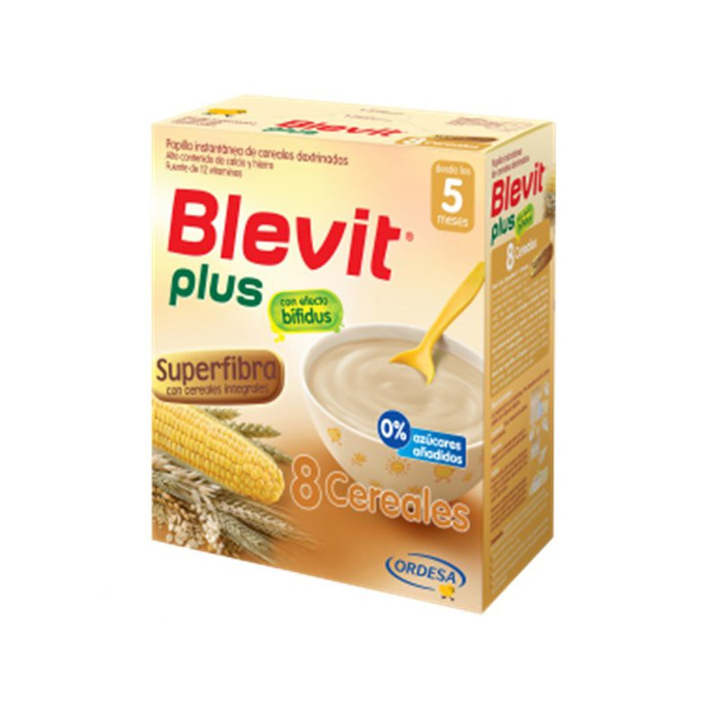 BLEVIT PLUS SUPERFIBRA 8 CEREALES  600 G