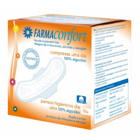 COMPRESA HIG FARMACONF DIA ALG 10U