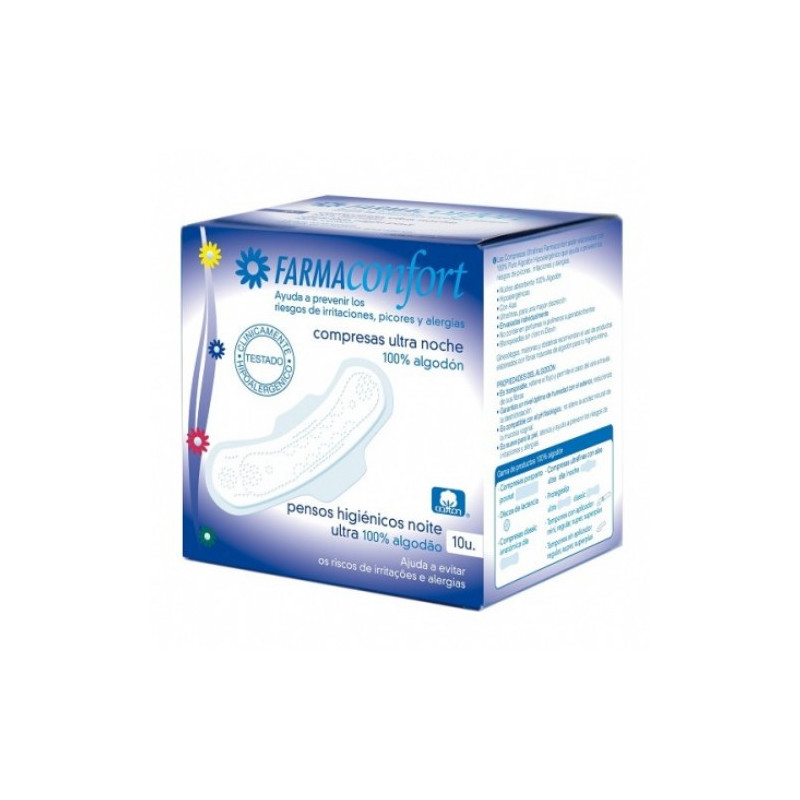 COMPRESA HIG FARMACONF NOC ALG 10U