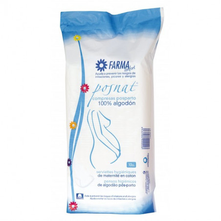 COMPRESA HIG FARMACONF POSNAT 10 U COMPRESA HIG FARMACONF POSNAT 10 U