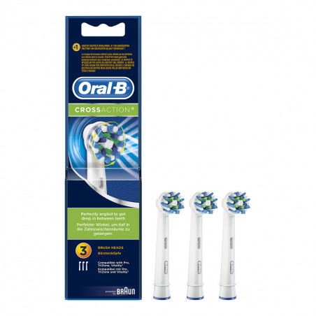 RECAMBIO ORAL B CROSS ACTION 3+1 GRATIS