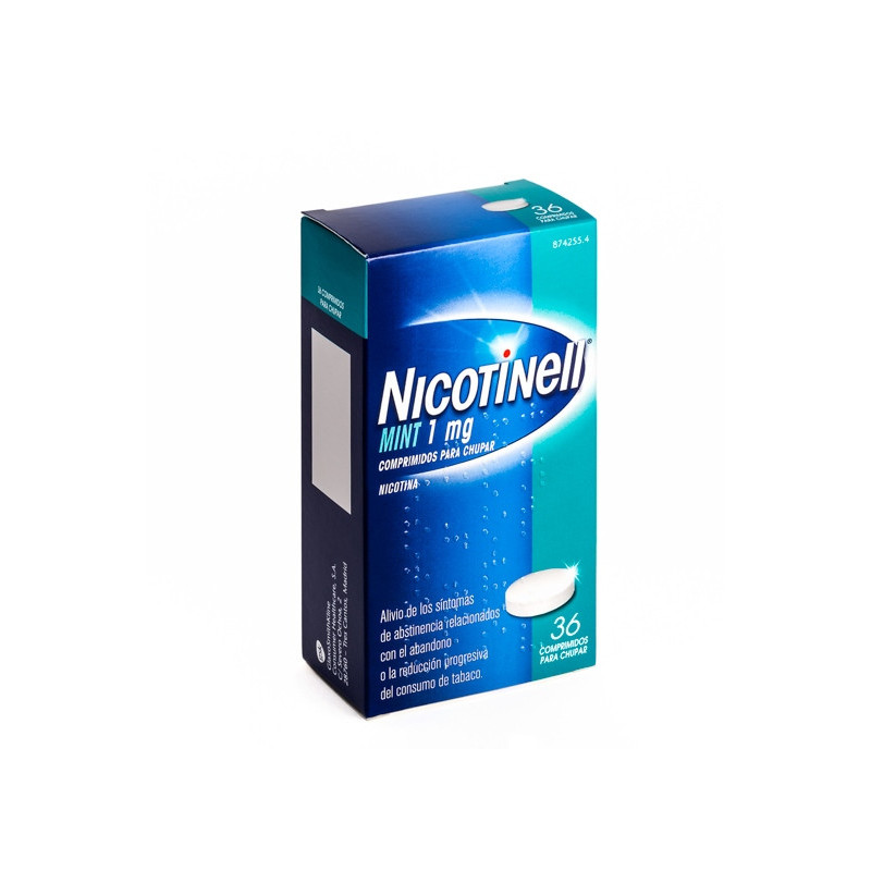 NICOTINELL MINT 1 mg COMPRIMIDOS PARA CHUPAR