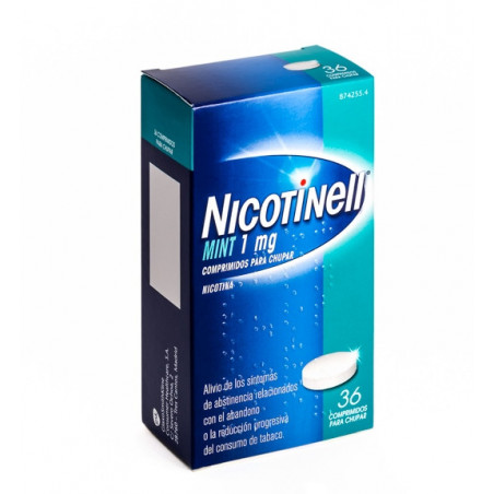 NICOTINELL MINT 1 mg COMPRIMIDOS PARA CHUPAR