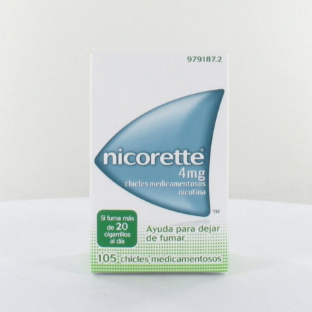Comprar Nicorette 4 mg 105 chicles 