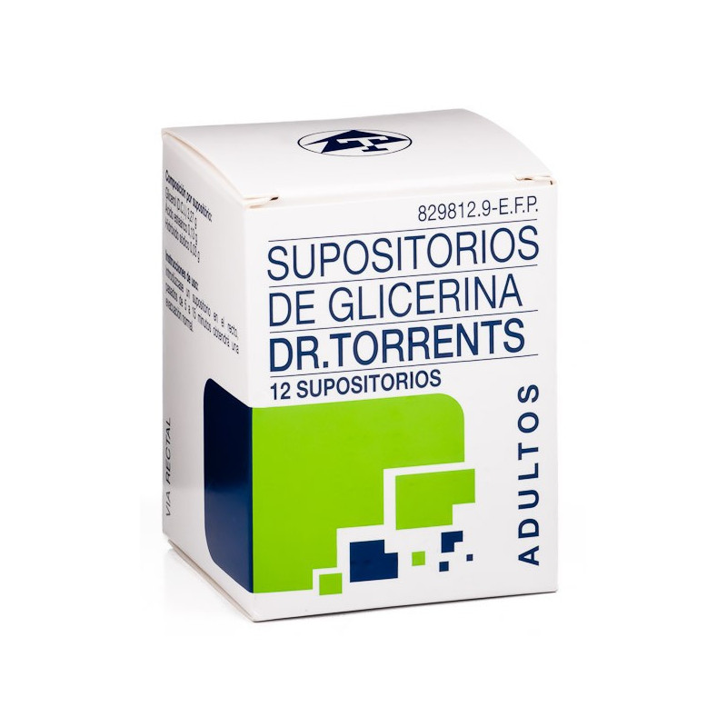 SUPOSITORIOS DE GLICERINA DR. TORRENTS ADULTOS