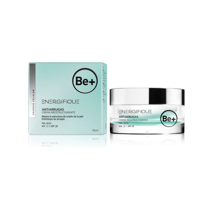 BE+ ENERGIFIQUE ANTIARRUGAS CREMA HIDRATANTE REESTRUCTURANTE PIEL SECA SPF20 50 ML
