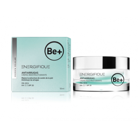 BE+ ENERGIFIQUE ANTIARRUGAS CREMA HIDRATANTE REESTRUCTURANTE PIEL SECA SPF20 50 ML BE+ ENERGIFIQUE ANTIARRUGAS CREMA HIDRATANTE REESTRUCTURANTE PIEL SECA SPF20 50 ML