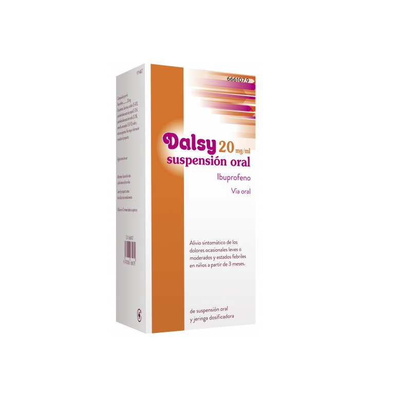 DALSY 20 mg/ml SUSPENSION ORAL