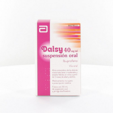 DALSY 40 mg/ml SUSPENSION ORAL