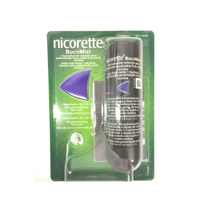 NICORETTE BUCOMIST FRUTA MENTA 150PULV