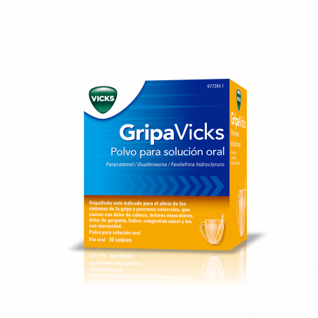 GRIPAVICKS POLVO PARA SOLUCION ORAL GRIPAVICKS POLVO PARA SOLUCION ORAL