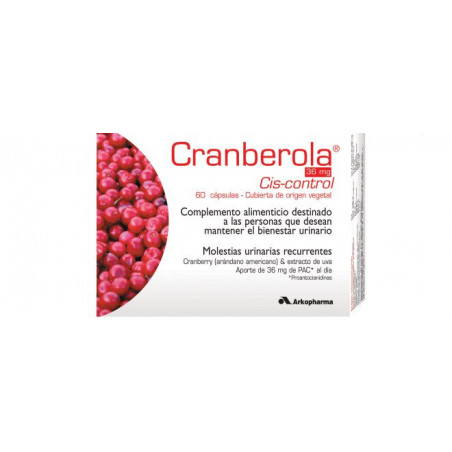 CRANBEROLA CISCONTROL ARANDANO AMERICANO ARKO 60 CAPSULAS CRANBEROLA CISCONTROL ARANDANO AMERICANO ARKO 60 CAPSULAS