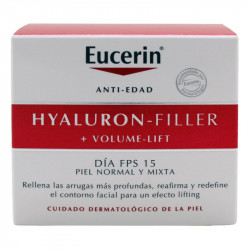 EUCERIN HYALURON FILLER VOLUME LIFT CREMA DE DÍA PIEL NORMAL/MIXTA