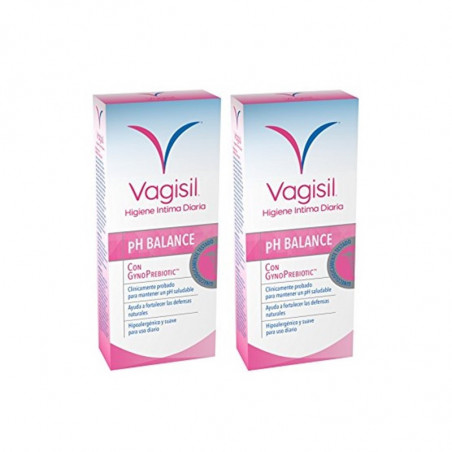 VAGISIL GEL PH BALANCE CON PREBIOTIC DUPLO 2x1 250ml VAGISIL GEL PH BALANCE CON PREBIOTIC DUPLO 2x1 250ml